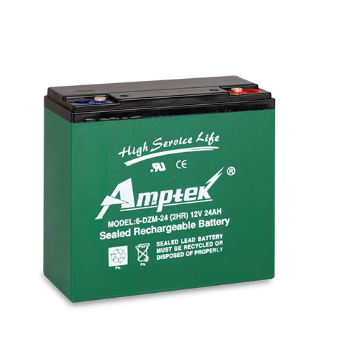 Amptek Battery 12V 24Ah 5Pcs Set for E 